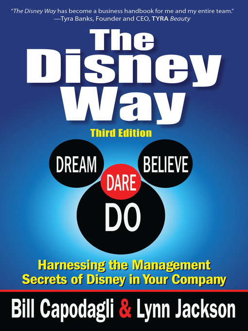 Title details for The Disney Way by Bill Capodagli - Wait list